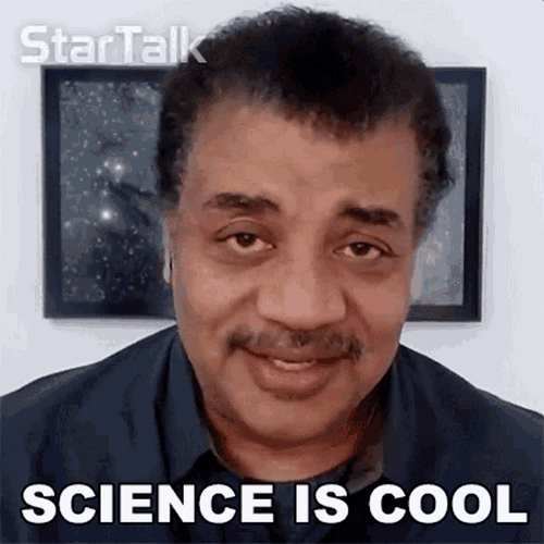 Astrophysicist Niel Tyson Science Is Cool GIF