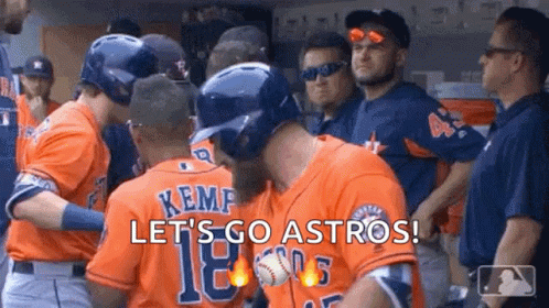 Lets Go Houston Astros Team GIF