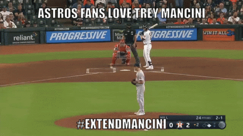Astros Fans Love Trey Mancini