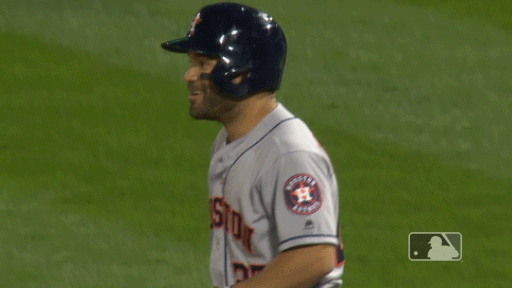 Astros Jose Altuve Looking To The Side GIF