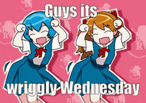 Asuka Anime Wriggly Wednesday Dancing GIF