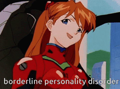 Asuka Evangelion Borderline Personality Disorder GIF
