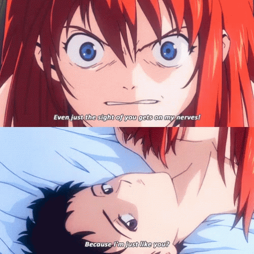 Asuka Evangelion I'm Just Like You GIF