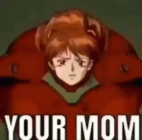 Asuka Evangelion Your Mom GIF