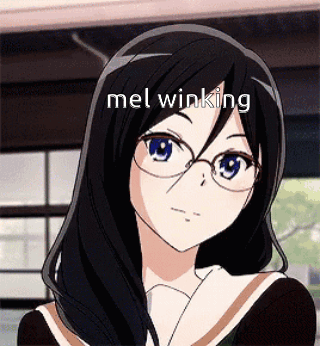 Asuka Tanaka Anime Winking GIF