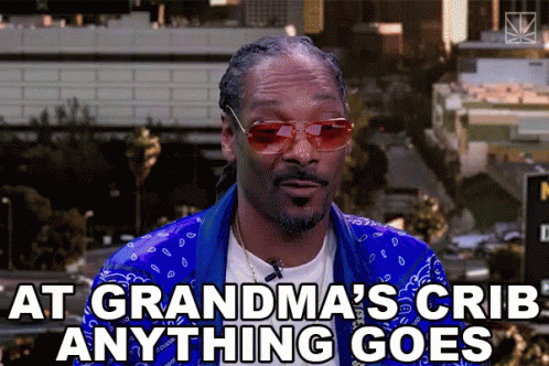 At Grandma's Crib Anything Goes Snoop GIF