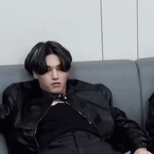 Ateez Woo Young Feeling Drained GIF