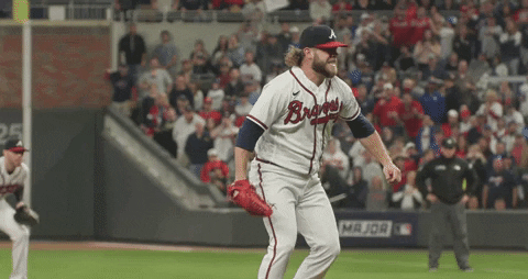 Atlanta Braves Aj Minter Happy Hyped GIF