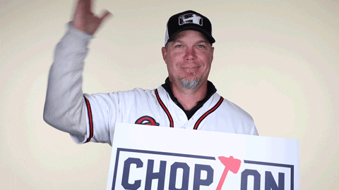 Atlanta Braves Doing Braves Chop GIF