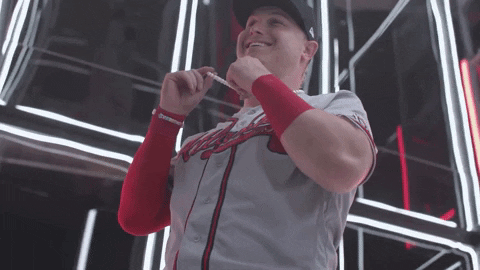 Atlanta Braves Joc Pederson Happy Smile GIF