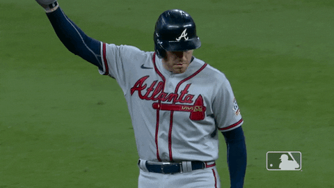 Atlanta Braves Player Freddie Freeman GIF