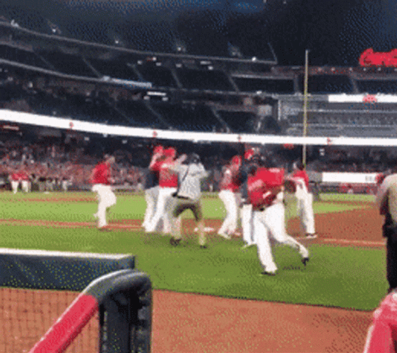 Atlanta Braves Run GIF