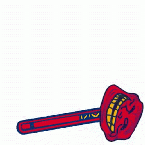 Atlanta Braves Tomahawk Chop Troll Face GIF