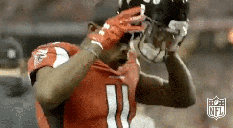Atlanta Falcons Julio Jones Fighting For Win GIF