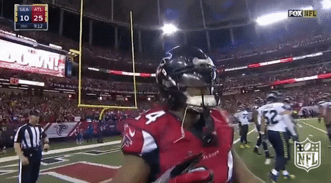 Atlanta Falcons Team With Heart GIF