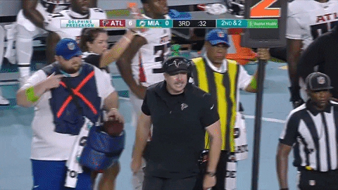 Atlanta Flacons Coach Dan Quinn Cheering Players Up GIF
