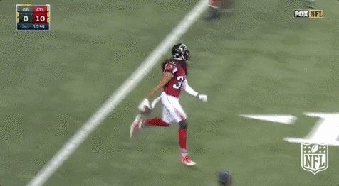 Atlanta Flacons Kirk Cousins Running For Touchdown GIF