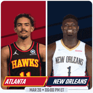 Atlanta Hawks Vs. New Orleans Pelicans Pre Game Gif GIF