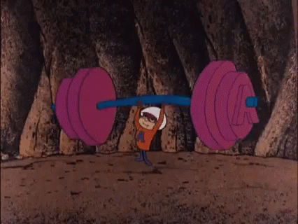 Atom Muscles Weight GIF