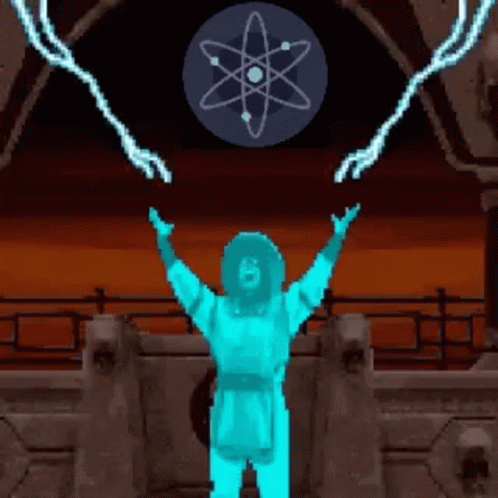 Atom Thunderstorm Night GIF