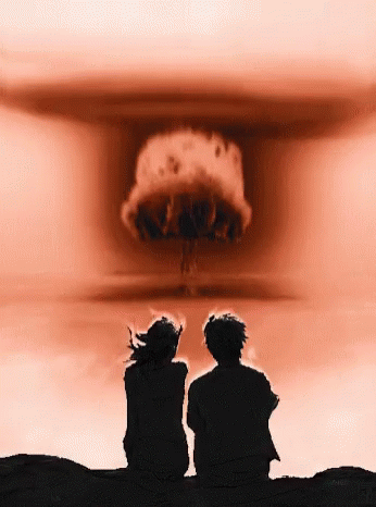 Atomic Bomb Eye Blinding Explosions GIF