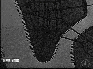 Atomic Bomb Monochromatic Pixel Art GIF