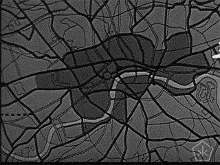 Atomic Bomb Vintage Moving Art GIF