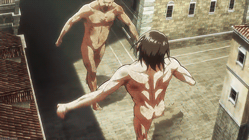 Attack On Titan Bitch Slap GIF