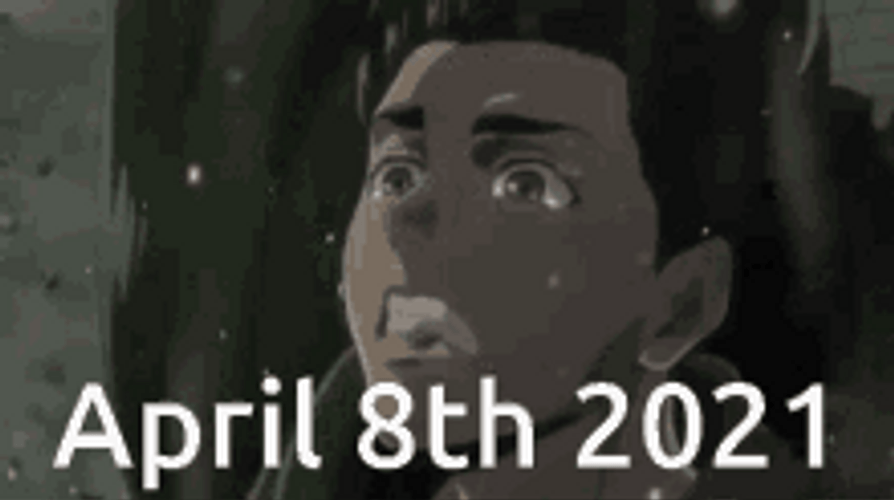 Attack On Titan Eren Yeager April 8th 2021 GIF