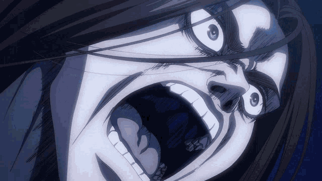 Attack On Titan Furious Eren GIF