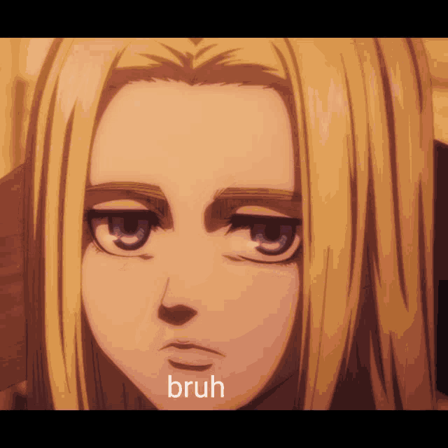 Attack On Titan Historian Bruh GIF