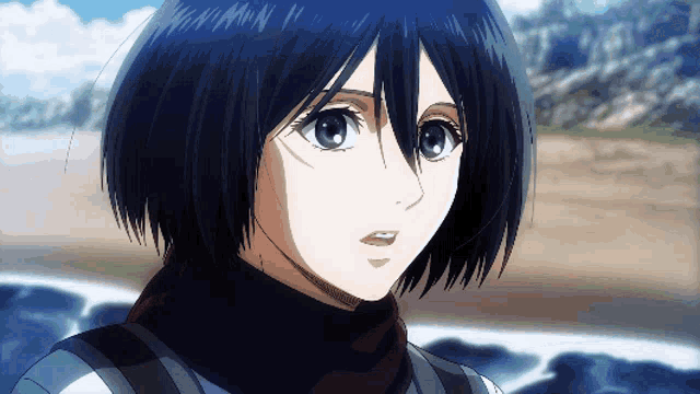 Attack On Titan Mikasa Overwhelmed GIF
