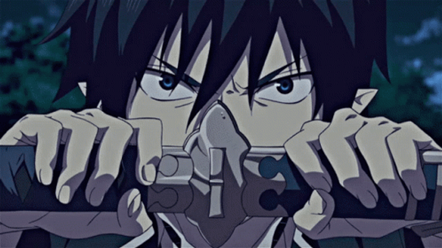 Attacked Mode Rin Okumura GIF