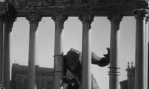 Attacking Angry Monster GIF