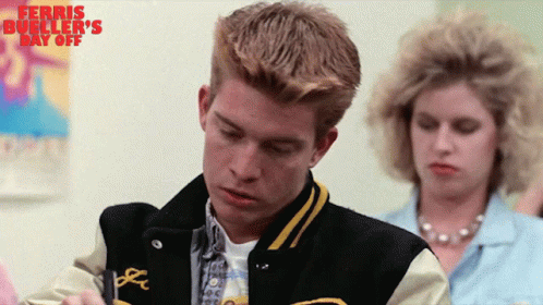 Attendance Here Scott Coffey Eye Roll GIF