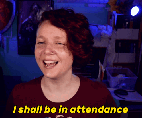 Attendance Random Tuesday Youtuber GIF