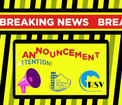Attention Announcement Breaking News GIF