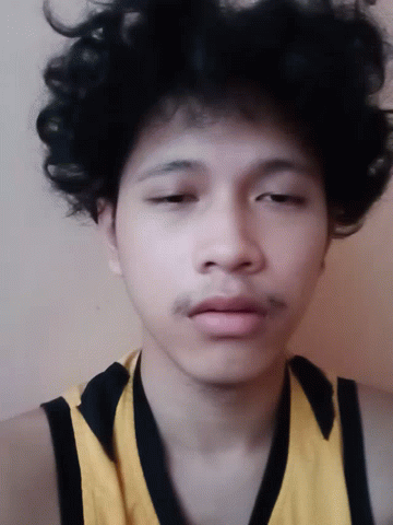 Random Guy Attitude Eye Roll GIF