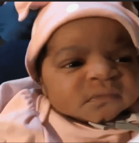 Baby Disgusted Face Attitude GIF