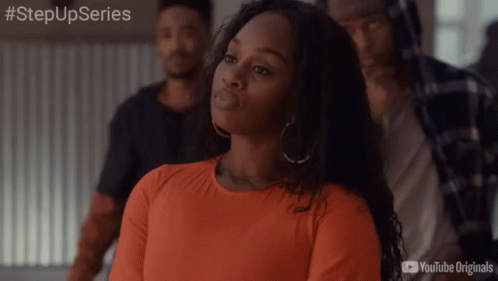 Feisty Attitude Step Up Woman GIF