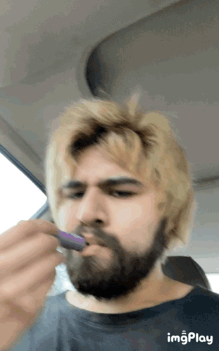 Attractive Hairstyle Men 2023 GIF