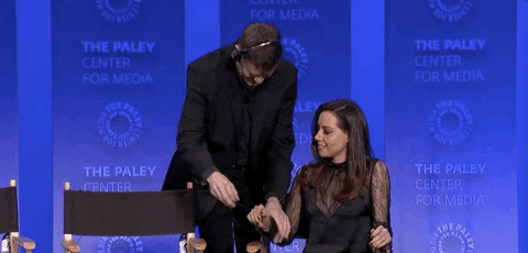 Aubrey Plaza Fixing Dress GIF