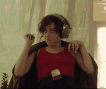 Aubrey Plaza Vibing GIF