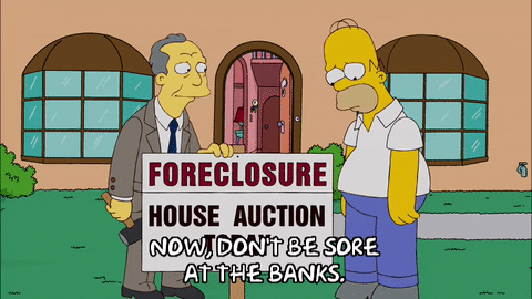 Auctioneer Auctioned Ned Flanders House GIF