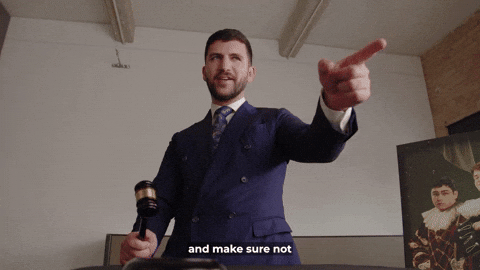 Auctioneer Encouraging Bidders Compete GIF