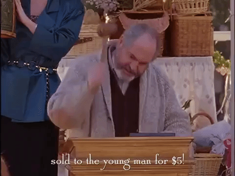 Auctioneer Sold Particular Item GIF