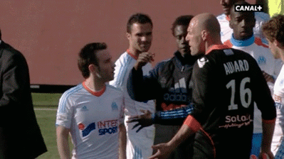Audard Bitch Slap Opponent GIF