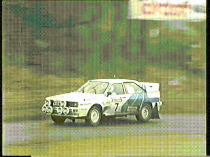 Audi Car Drift GIF