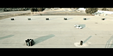 Audi Car Driving Circles GIF