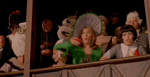 Audience Apple Throw GIF